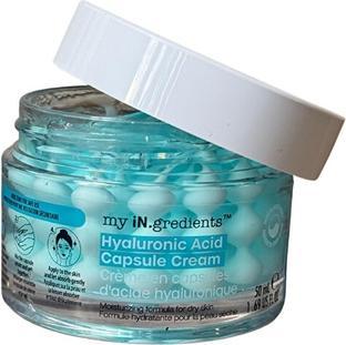MasqueBAR Hyaluronsäure-Kapsel-Creme 50 Ml - Feuchtigkeitsspendende Hautcreme (50 ml)