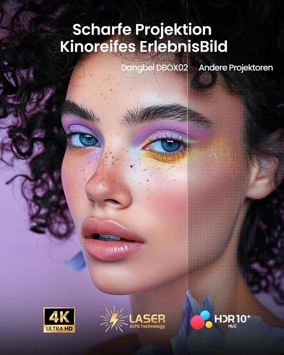 Produktbild Dangbei 4K Heimkino Beamer (2450 lm)