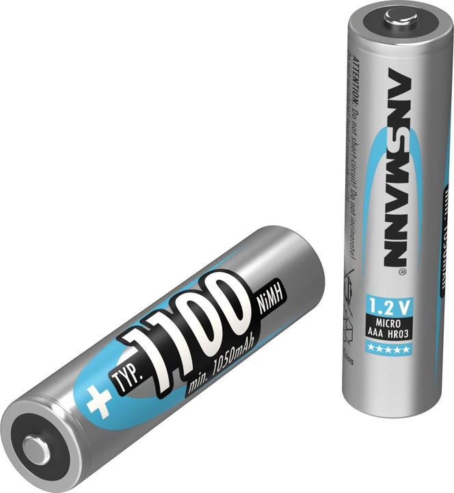 Produktbild Ansmann AAA (1 Stk., AAA, 1050 mAh)