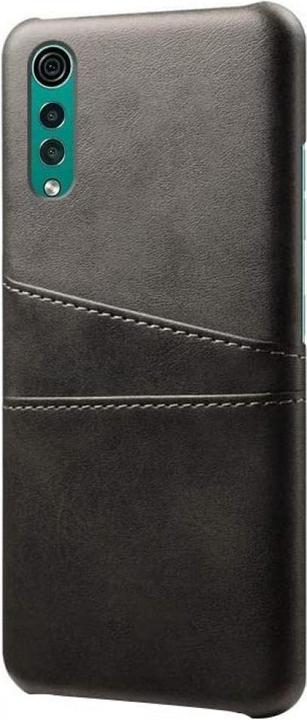 Produktbild Screenguard LG Velvet CardCaddy Leder Backcase mit Kartenfächern (LG Velvet)