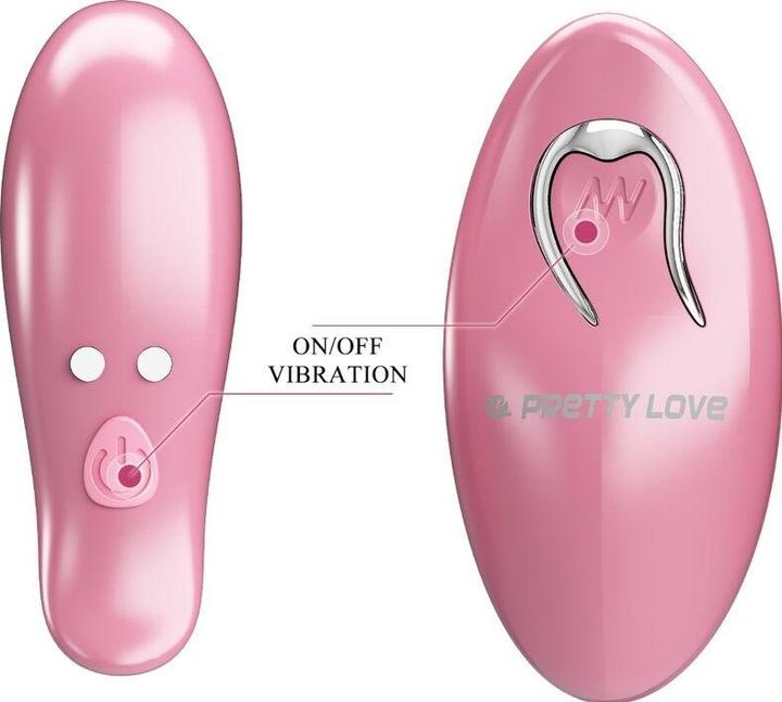 Produktbild Pretty Love - Cailey Nippelklemmen 10 Vibrationen Fernbedienung Rosa