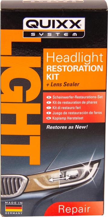 Quixx Scheinwerfer Restaurations-Set (30 ml)