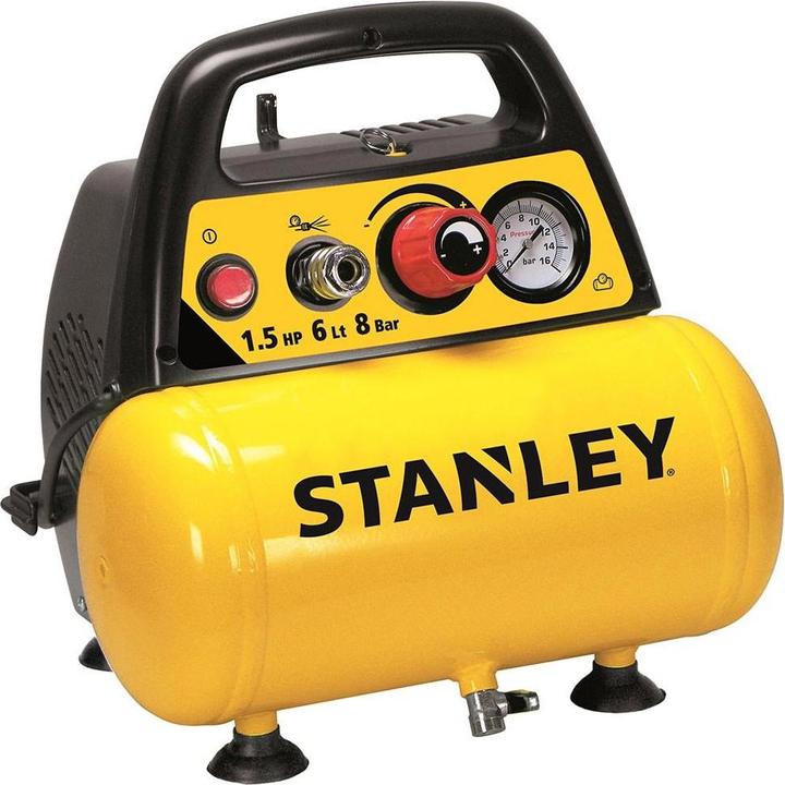 Produktbild Stanley Kompressor Ohne öl 6l + Pneumatisches Set (8 Bar, 6 l)