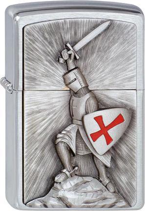Actual product image Zippo Knights Templar
