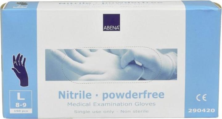 Immagine prodotto Abena Guanto da esplorazione in nitrile senza polvere (L)