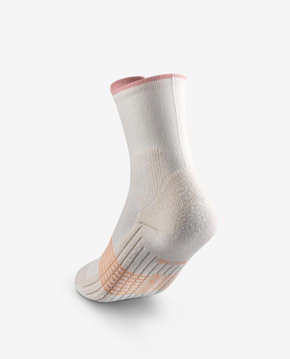 Actual product image Quechua Wandersocken Kinder halbhoch - Hike 500 rosa (35, 38)