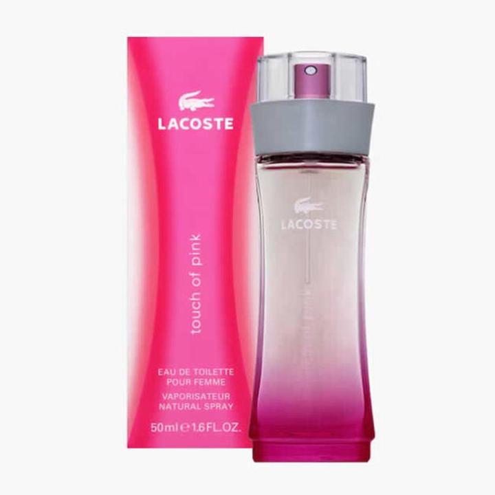 Immagine prodotto Lacoste Pour Femme Touch of Pink Eau de Toilette Vapo 50 ml (Eau de toilette, 50 ml)