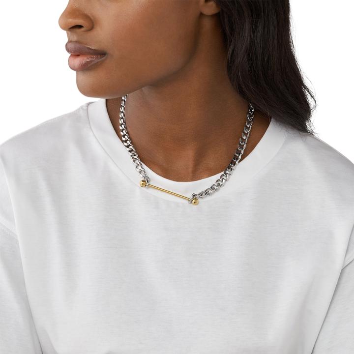 Immagine prodotto Diesel Collana in acciaio (Acciaio inossidabile, 40 - 45 cm)