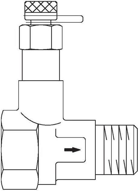 Actual product image Oventrop OV Orifice plate with 2 measuring valves PN 20, gunmetal DN 40, 1 1/2inch IT/AG