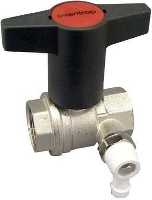 Produktbild Oventrop OV Knebelgriff-Kugelhahn Optibal PN 16 MS mit Entleerung DN 32 1 1/4Zoll