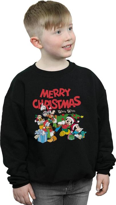 Image du produit Disney - Sweat MICKEY AND FRIENDS WINTER WISHES - Garçon (152, 158)