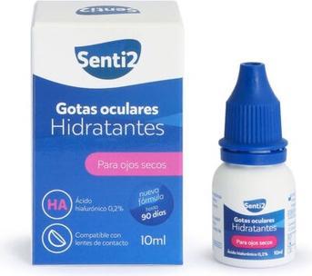 Image du produit Senti2 Lunettes Unisex Moisturizing Eye Drops 0.2HA 10ml (10 ml)