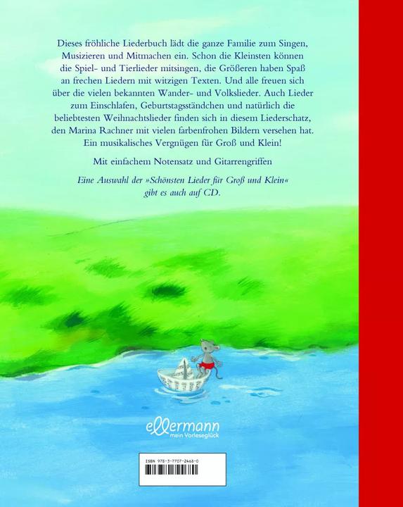 Immagine prodotto Die schönsten Lieder für Gross und Klein (Tedesco, Marina Rachner, 2007)