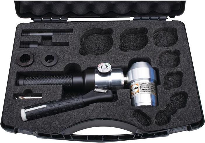 Immagine prodotto Alfra Punzone idraulico manuale COMPACTCOMBI® 90 gradi 75 kN 680 bar