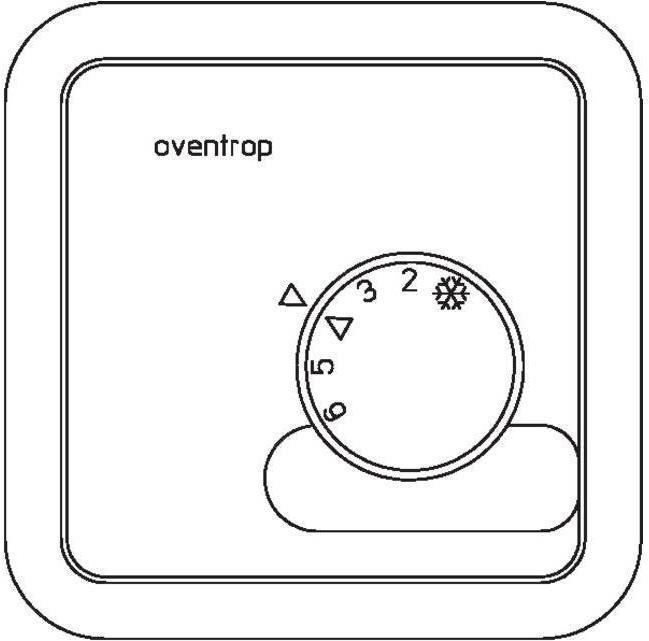 Image du produit Oventrop OV Thermostat d'ambiance encastré 230 V