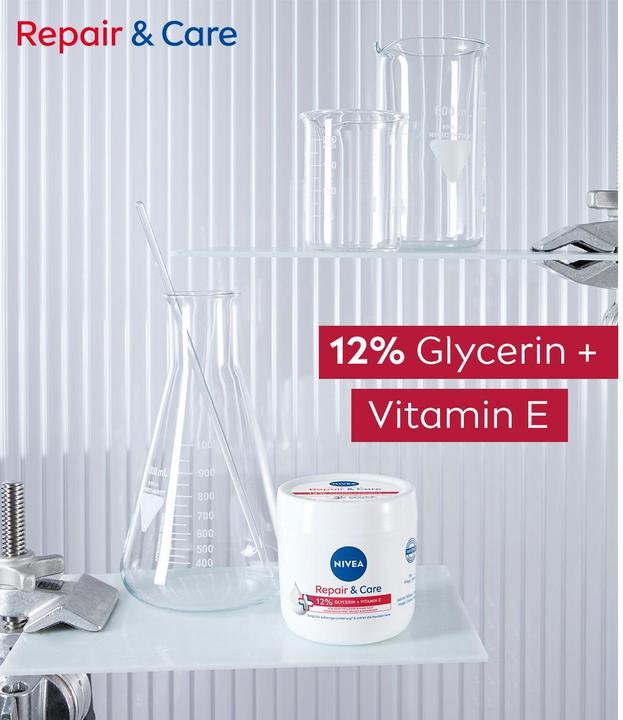 Image du produit NIVEA Crème réparatrice intensive Repair & Care (Lait pour le corps, Crème pour le corps, 400 ml)