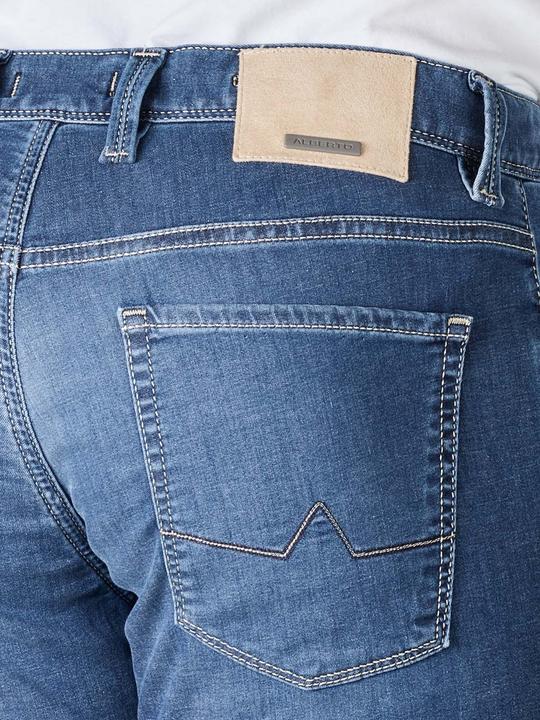 Produktbild Alberto Super Stretch Light Tencel Pipe Jeans Slim Fit Navy (W31/L32)
