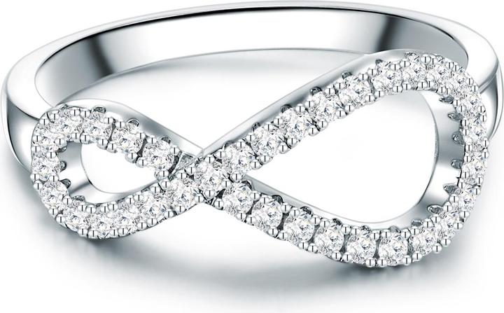 Actual product image Trilani Ladies sterling silver cubic zirconia silver - 26769 (52, 925 Silver)