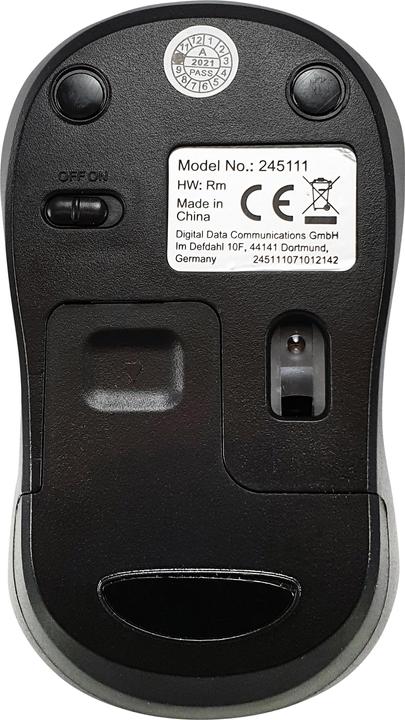 Actual product image equip Mouse Wireless 2.4 ghz Mini (Wireless)