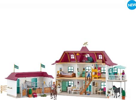 Actual product image Schleich Horse Club Lakeside Horse Farm