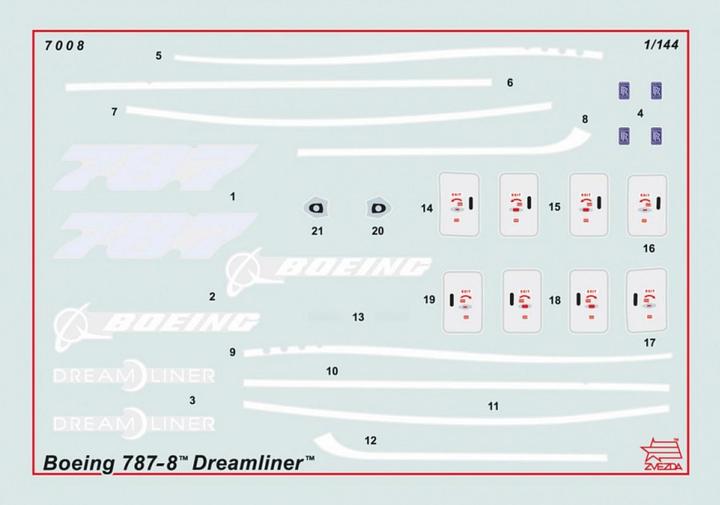Image du produit Carson 1:144 Véhicules volants BOEING 787-8 Dreamliner