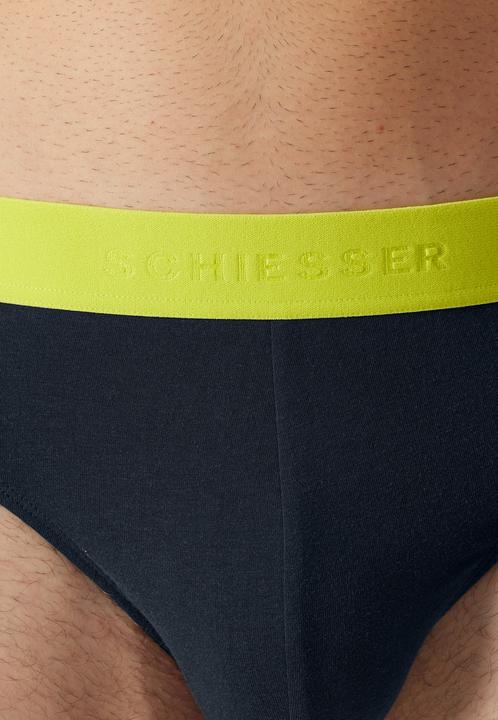 Produktbild Schiesser 3er Pack 95/5 Organic Cotton Rio Slip / Unterhose (5, 3er Pack)