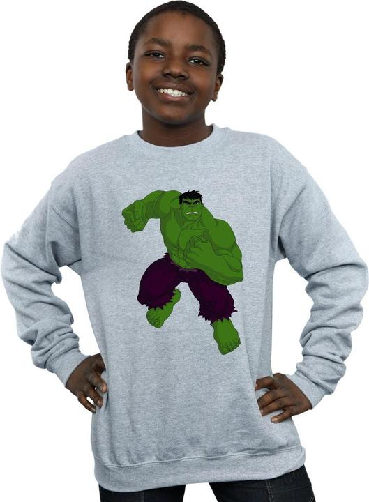 Produktbild Hulk Pose Sweatshirt Jungen (128)