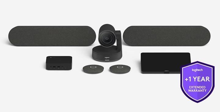 Image du produit Logitech Large Room avec Tap+Rally Plus+Google Meet