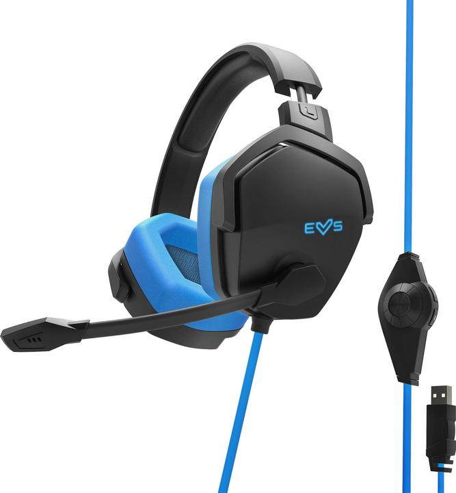 Produktbild Energy Sistem Gaming Headset ESG 4 Surround 7.1 Blue (Kabelgebunden)