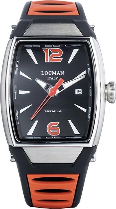 Actual product image Locman Italy Men's Watch Tremila Red Ref. 0552A (Analogue wristwatch, 50 mm)