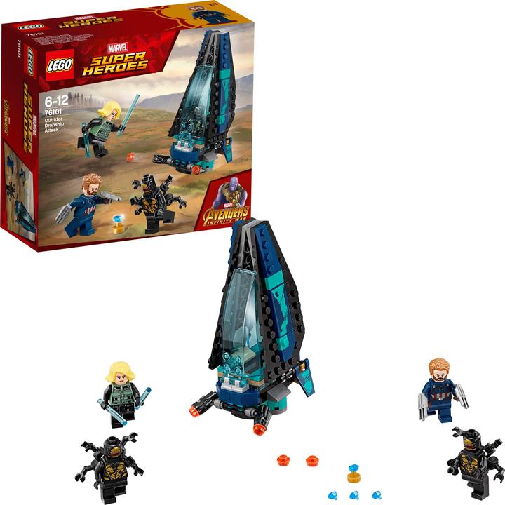 Produktbild LEGO Outrider Dropship-Attacke (76101, LEGO Marvel)