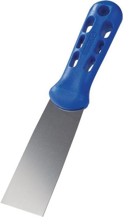 HP Autozubehör Spatule de peintre largeur 40 mm poli brillant plastique ovale plat, bleu acier inoxydable (4 cm)