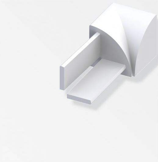 Produktbild Alfer Viertelkreis Innenecke ABS (9.50 cm)
