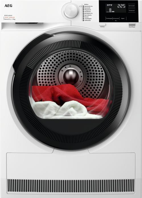 Immagine prodotto AEG TR7T60699 Asciugatrice a pompa di calore / Serie 7000 con SensiDry® / 9,0 kg / A+++ / Controllo (9 kg, A destra)