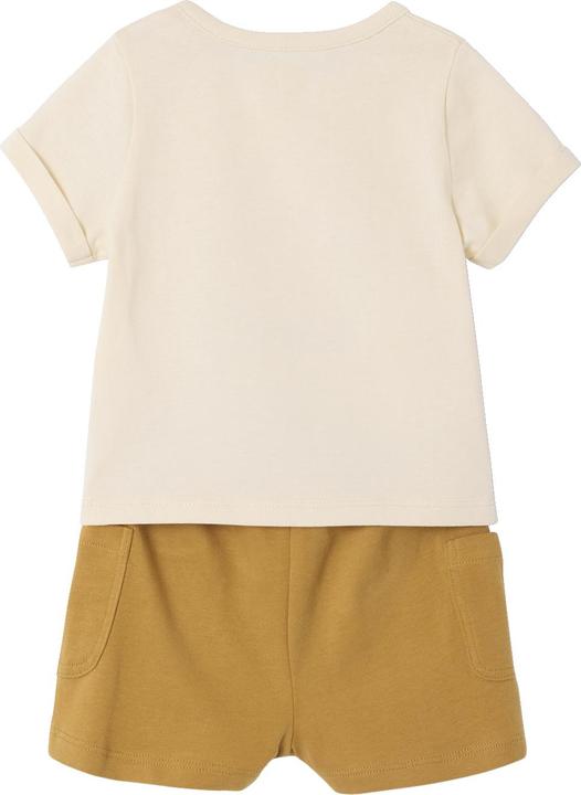 Produktbild Vertbaudet Bio-Kollektion: Baby-Set aus bedrucktem T-Shirt & Shorts (92)