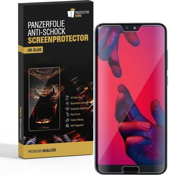 Produktbild Protectorking 3x Panzerfolie Anti-Shock HD Klar (3 Stück, Huawei P20 Pro)