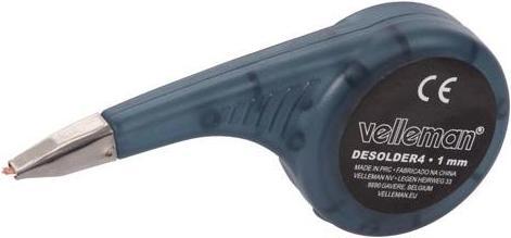 Image du produit Velleman Distributeur De Tresse à Dessouder - 4 pcs (Mèche à souder)