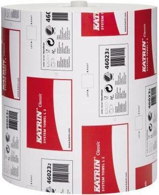 Actual product image Katrin Towel roll Classic System towel L 2 Dimensions: 21 cm x 200 m (W x L) Material of the paper (1 x)
