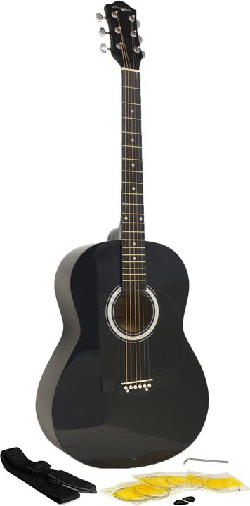 PDT Martin Smith Acoustic Guitar - Black (Acoustic guitar)