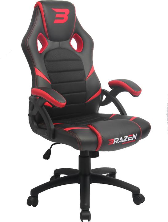 Brazen Gaming Chairs Chaise de jeu Puma PC - Rouge