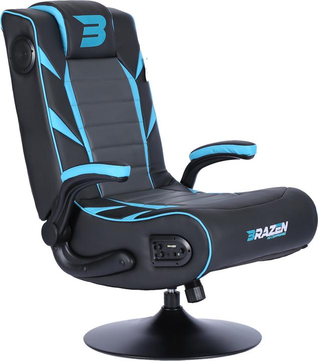 Actual product image Brazen Gaming Chairs Panther Elite Gaming ChairBlue