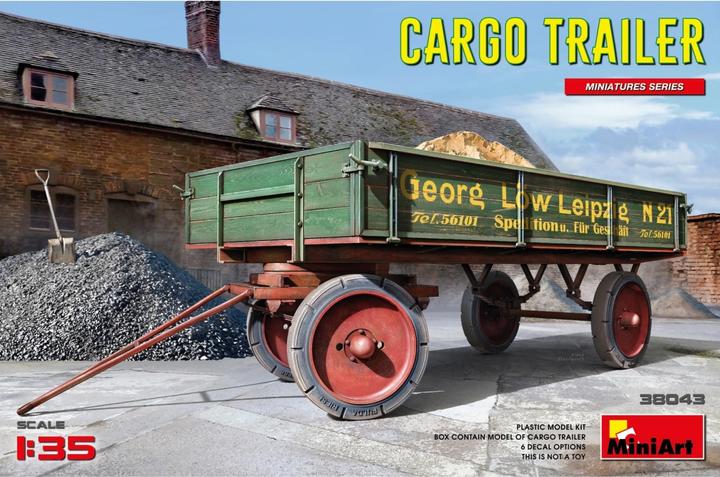 Actual product image 1:35 German Transport Trailer