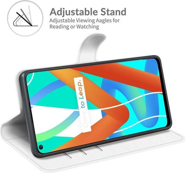 Produktbild MU Classic Litchi Leder Bookcover Series (Realme 8 5G)
