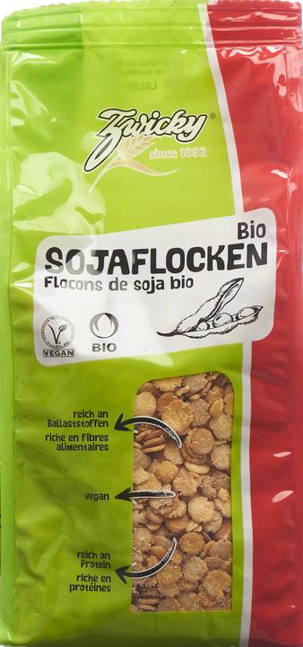Produktbild Zwicky Bio Sojaflocken Knospe (500 g)