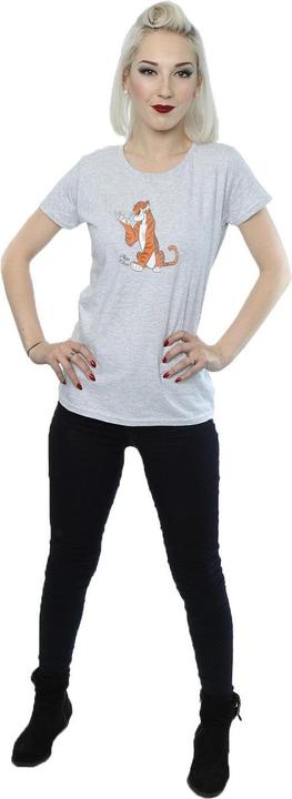 Actual product image Disney Womens/Ladies The Jungle Book Classic Shere Khan Cotton T-Shirt (XL)