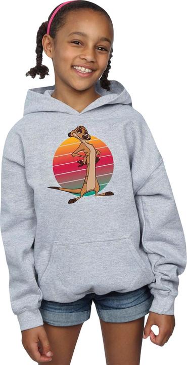 Image du produit Disney - Sweat à capuche THE LION KING TIMON SUNSET - Fille (140, 146)