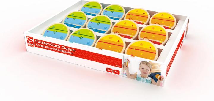Produktbild Hape Klicker-Klacker-Kastagnetten assortiert
