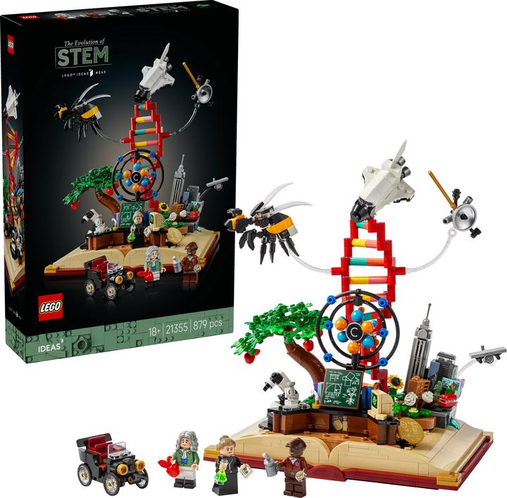Produktbild LEGO Die Entstehung von MINT (21355, LEGO Ideas, LEGO Seltene Sets)