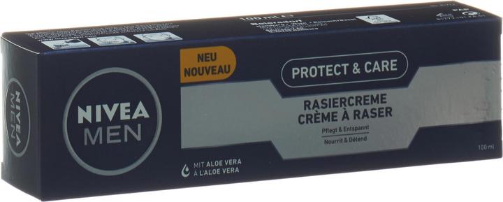 Actual product image Nivea Men Protect & Care (100 ml, Shaving cream)