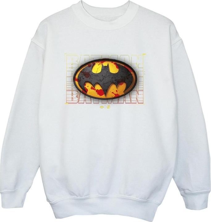 The Flash Batman Red Splatter Sweatshirt Jungen